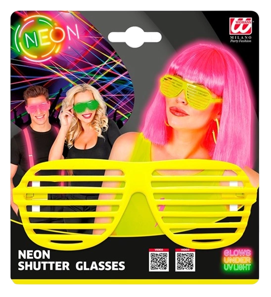 Occhiali per tapparelle giallo fluorescente