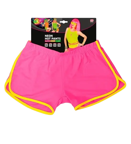 Pantaloncini rosa neon