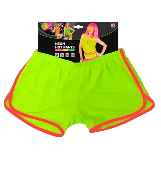Pantaloncini verdi neon