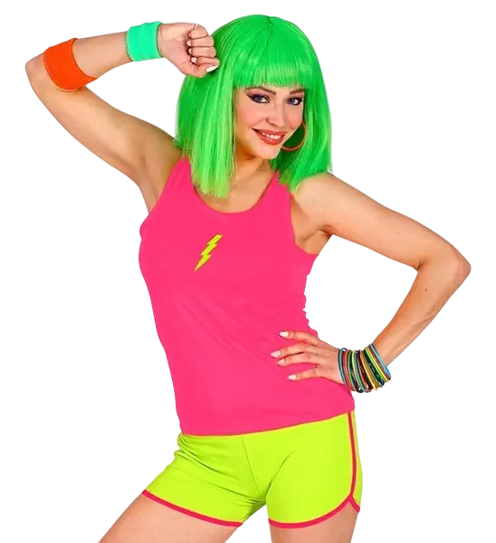 Pantaloncini giallo neon