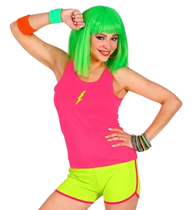 Pantaloncini giallo neon