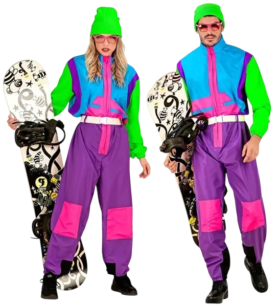 Tuta 80's Snowborder - S