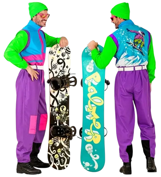 Abito 80's Snowborder - L