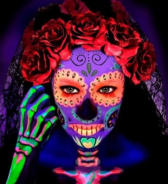 Matita trucco rosa fluorescente