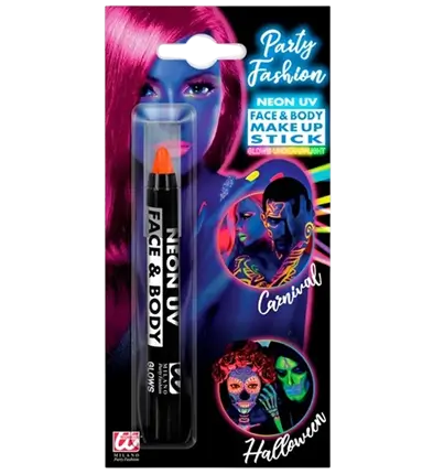 Matita per il trucco arancione fluorescente