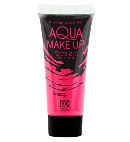 Tubo per trucco rosa fluorescente 30 ml
