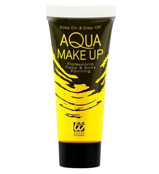 Tubo per trucco giallo fluorescente 30 ml