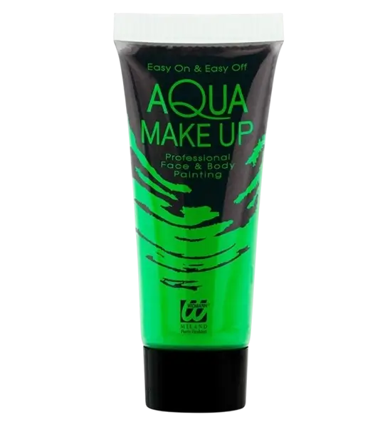Tubo per trucco verde fluorescente 30 ml