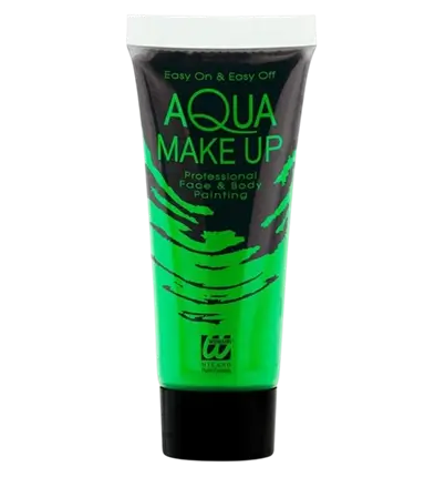 Tubo per trucco verde fluorescente 30 ml