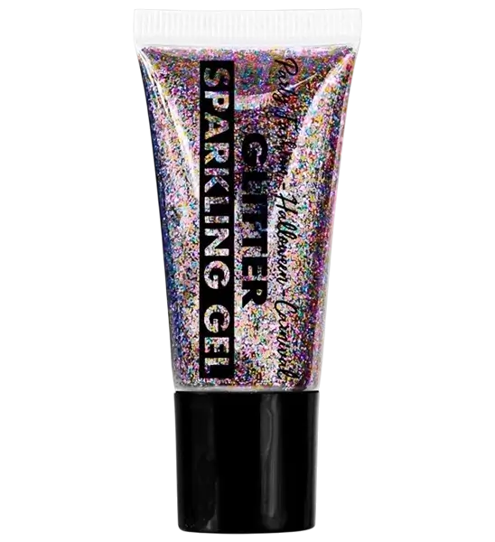 Gel corpo e viso glitterato multicolore