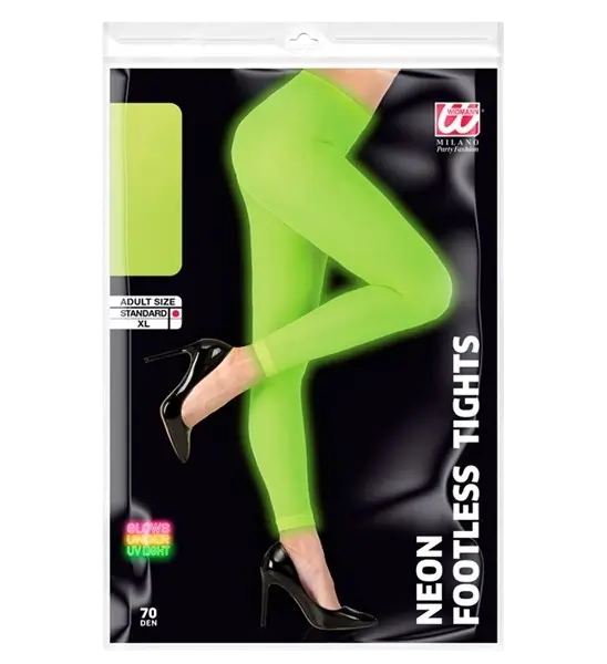 Leggings verdi fluorescenti