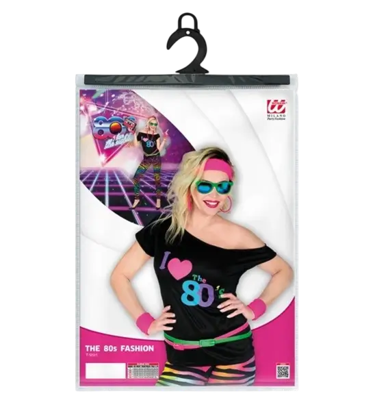 Maglietta I Love The 80's - XXL