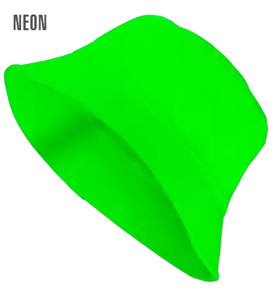 Cappello Bob verde fluorescente