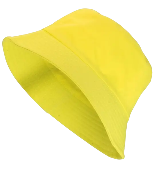 Cappello Bob giallo fluorescente
