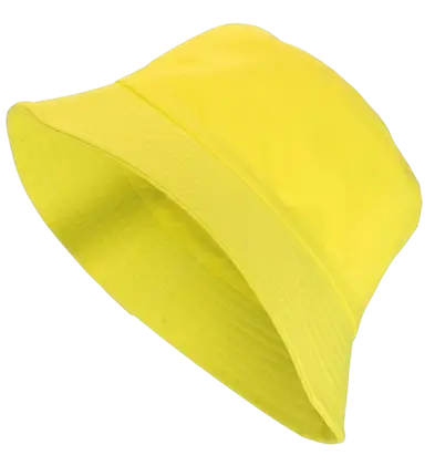 Cappello Bob giallo fluorescente