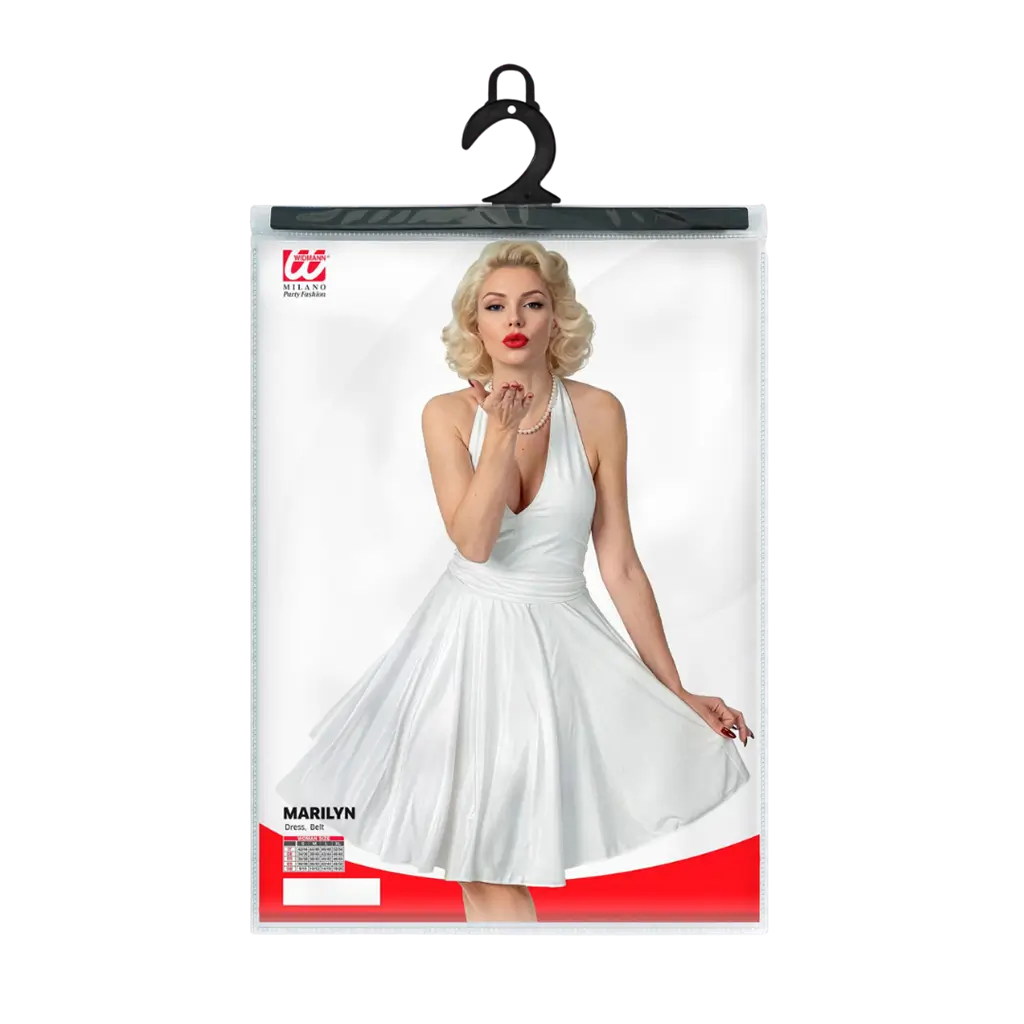 Abito bianco Marylin - M