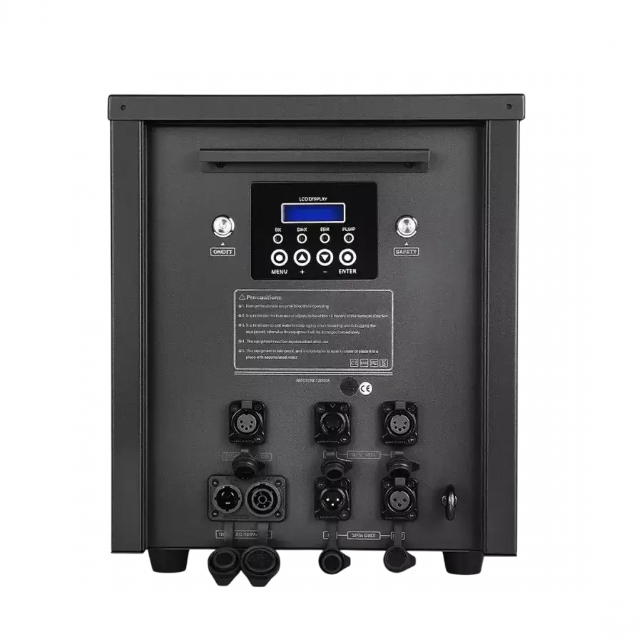 SYNC FLAMER® - Macchina a fiamma 300W, Outdoor IP65 - da 8 a 10 metri