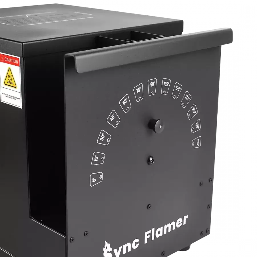 SYNC FLAMER® - Macchina a fiamma 300W, Outdoor IP65 - da 8 a 10 metri