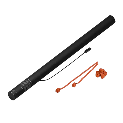 Cannone sparacoriandoli elettrico Streamer Red 80 cm