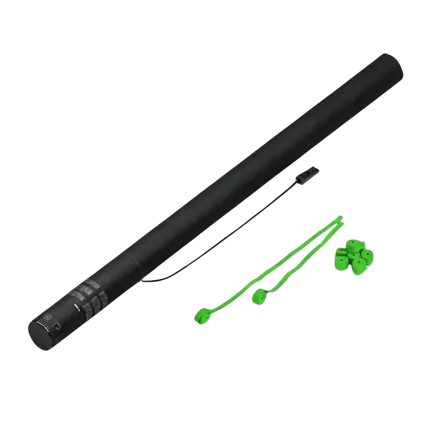 Cannone sparacoriandoli elettrico Streamer Green 80 cm