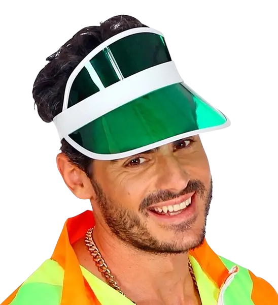 Cappello verde a punta