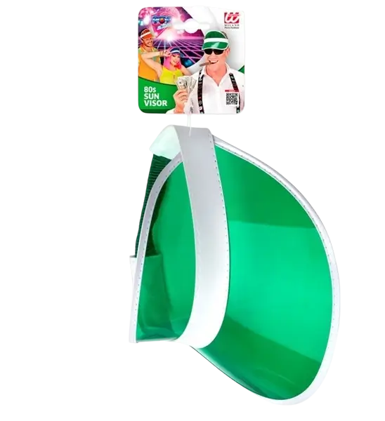 Cappello verde a punta