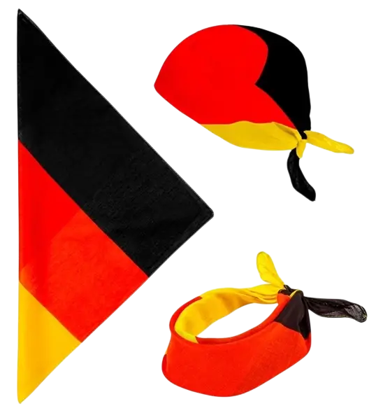Bandana Germania 55 cm in cotone - Supporter e costumi
