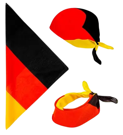 Bandana Germania 55 cm in cotone - Supporter e costumi
