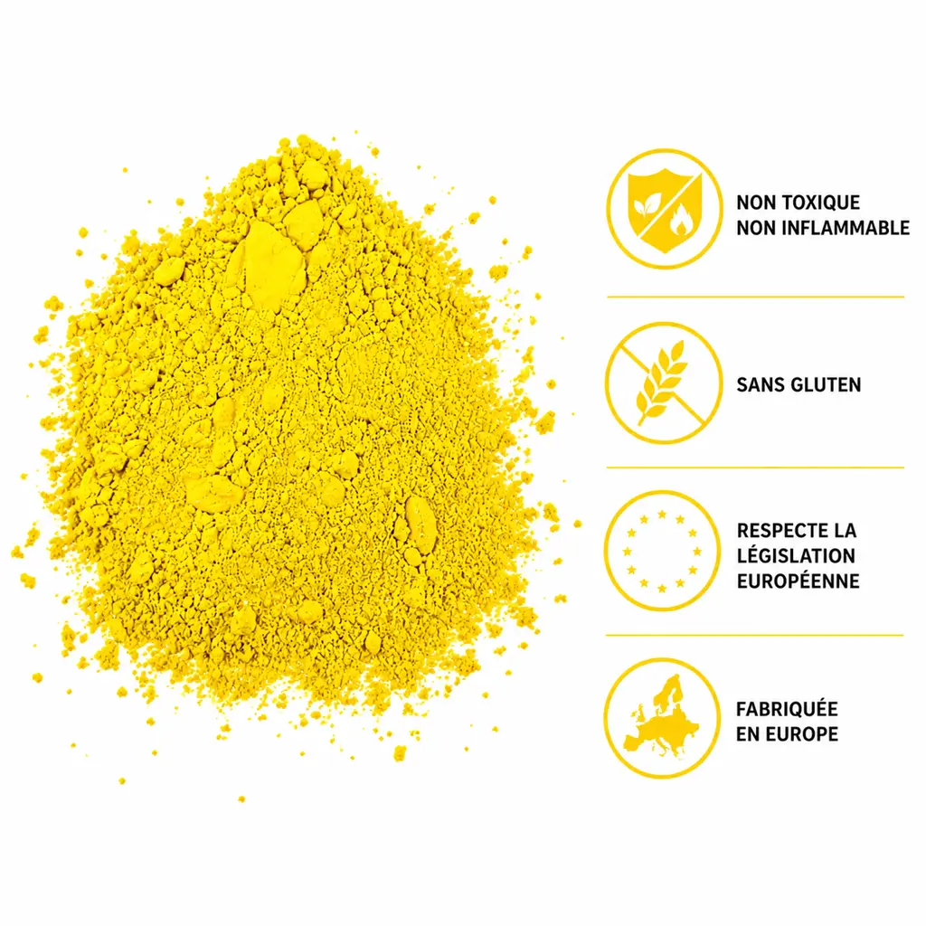Polvere Holi GIALLA - Sacco da 5 kg
