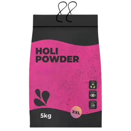 Polvere Holi ROSA - Sacco da 5 kg