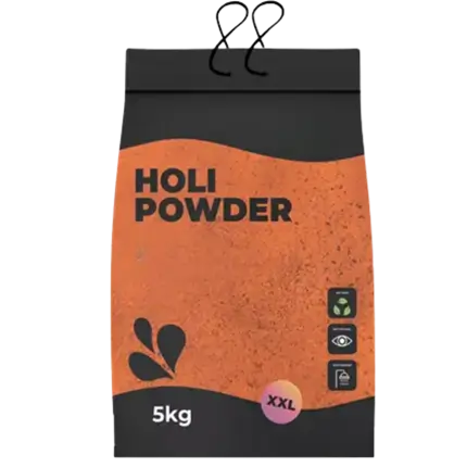 Polvere Holi ARANCIONE - Sacco da 5 kg
