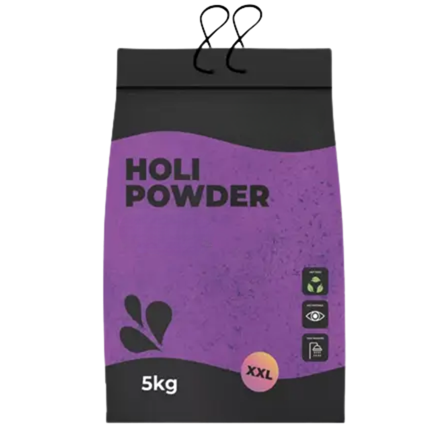 Polvere Holi VIOLA - Sacco da 5 kg