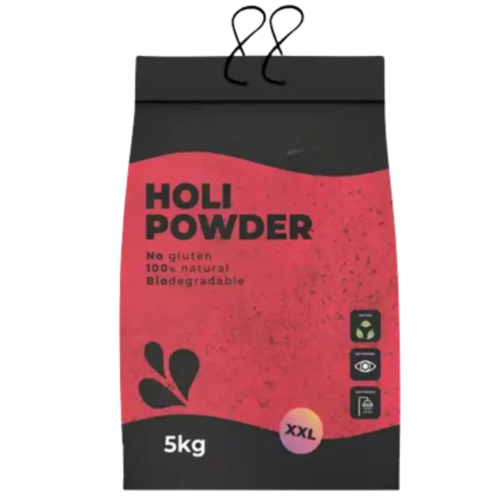 Polvere Holi ROSSA - Sacco da 5 kg