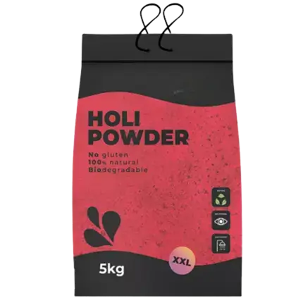 Polvere Holi ROSSA - Sacco da 5 kg