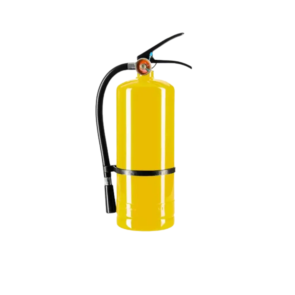 Estintore a polvere Holi giallo - 5 kg