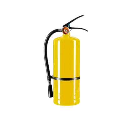 Estintore a polvere Holi giallo - 5 kg