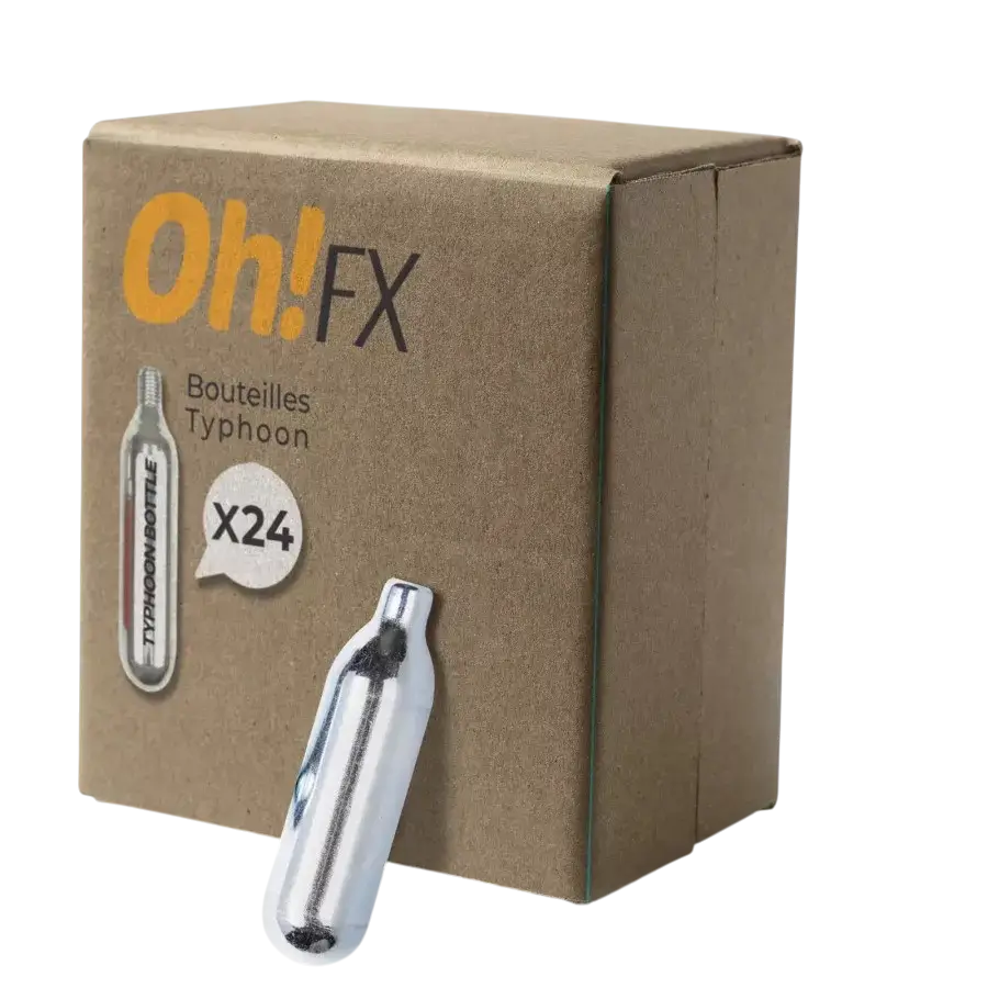 OhFx® Bottiglie Typhoon per Typhoon Gun - Confezione da 24