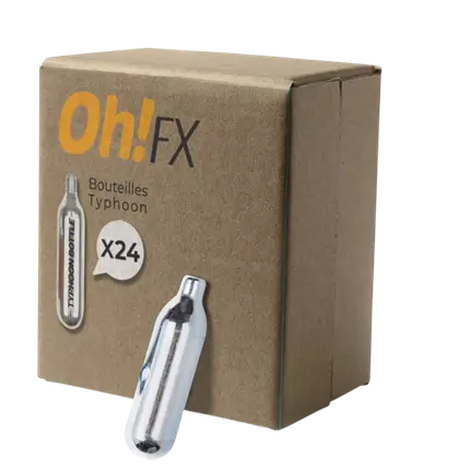 OhFx® Bottiglie Typhoon per Typhoon Gun - Confezione da 24