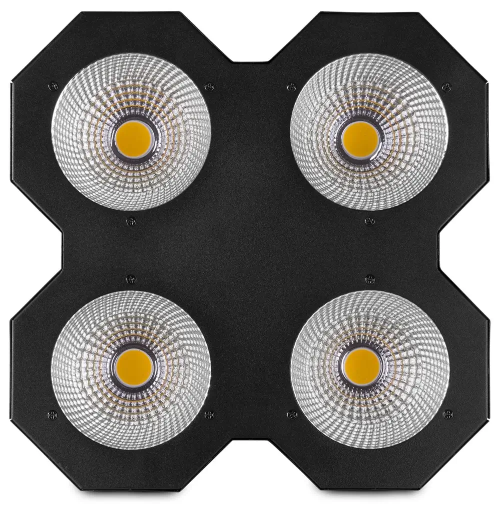 Proiettore da palcoscenico 4 x LED COB da 50 W, bianco caldo - SB400 - beamZ