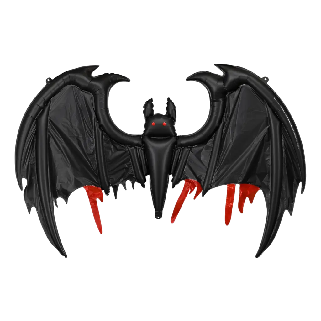 Palloncino in alluminio “Pipistrello gigante” 120 x 81 cm – Decorazioni di Halloween