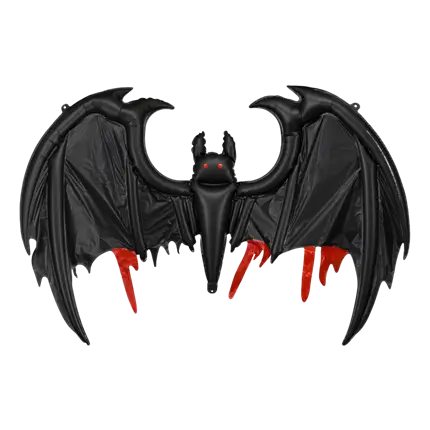 Palloncino in alluminio “Pipistrello gigante” 120 x 81 cm – Decorazioni di Halloween
