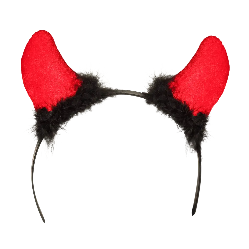 Fascia per capelli “Corna del diavolo” – Accessorio di Halloween