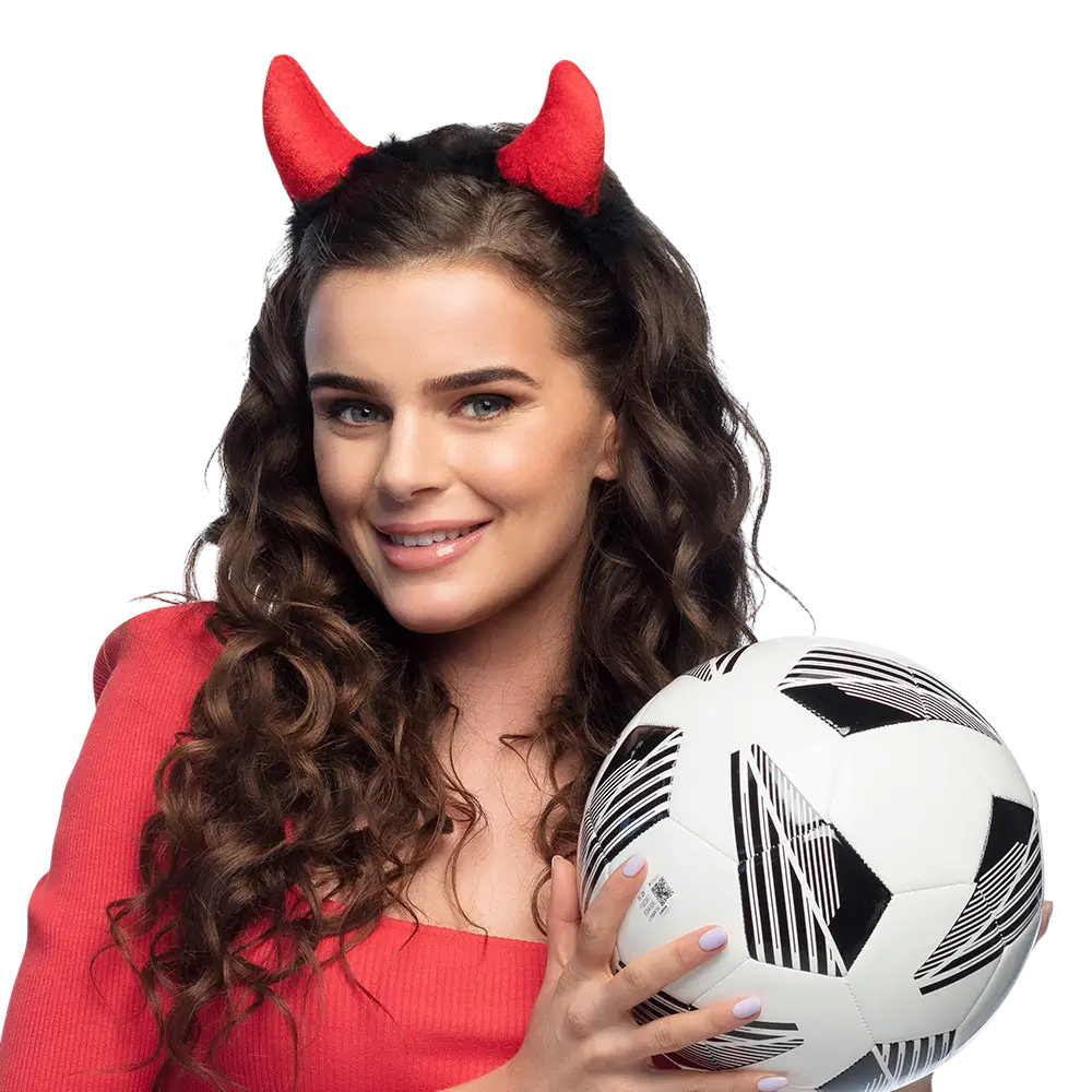 Fascia per capelli “Corna del diavolo” – Accessorio di Halloween