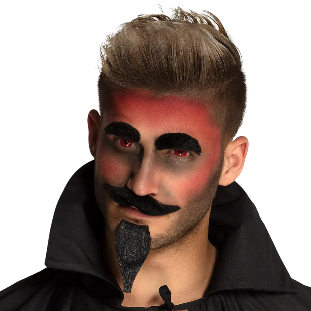 Lenti a contatto rosse “Diavolo” – Lenti a contatto per Halloween