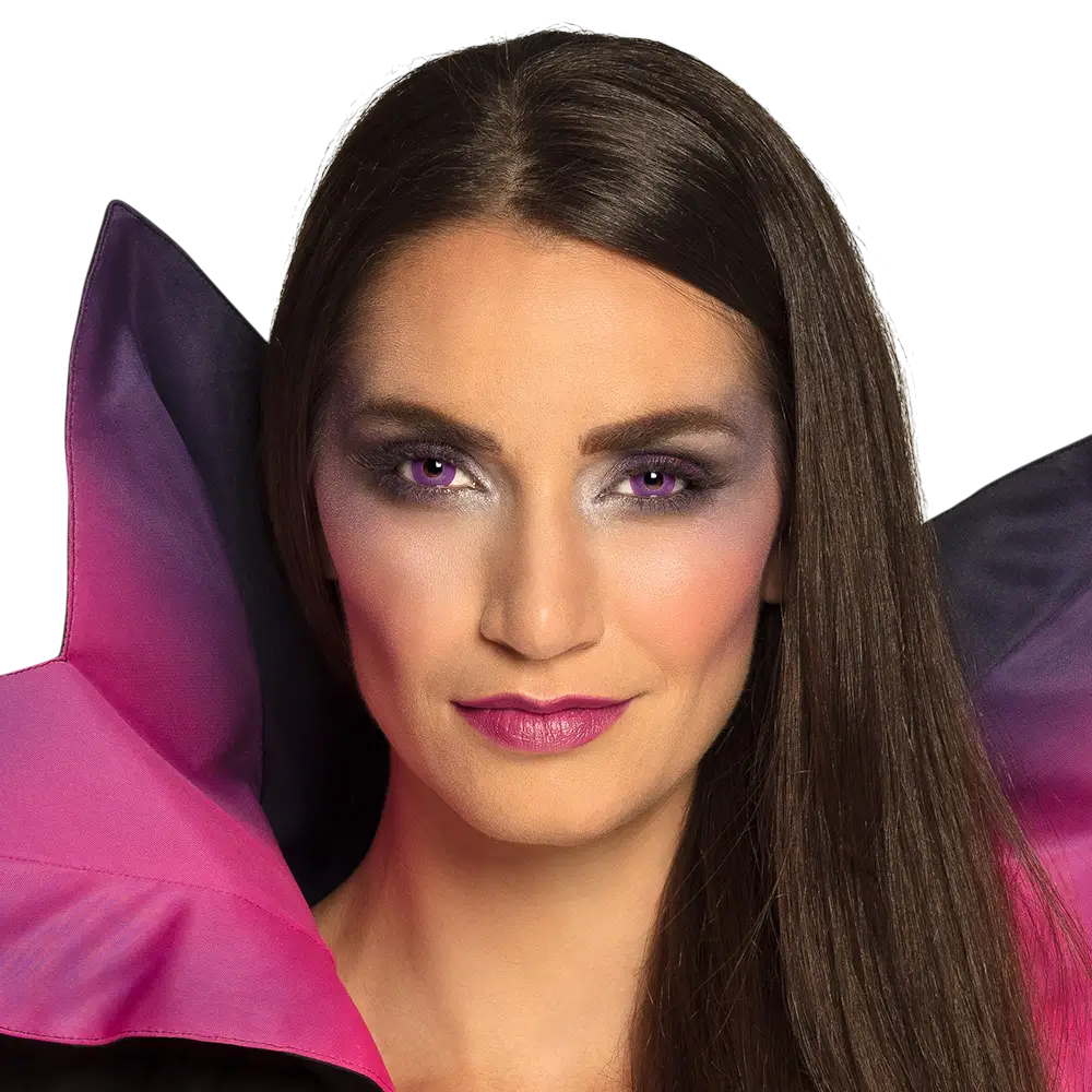 Lenti a contatto gotiche viola – Lenti a contatto per Halloween