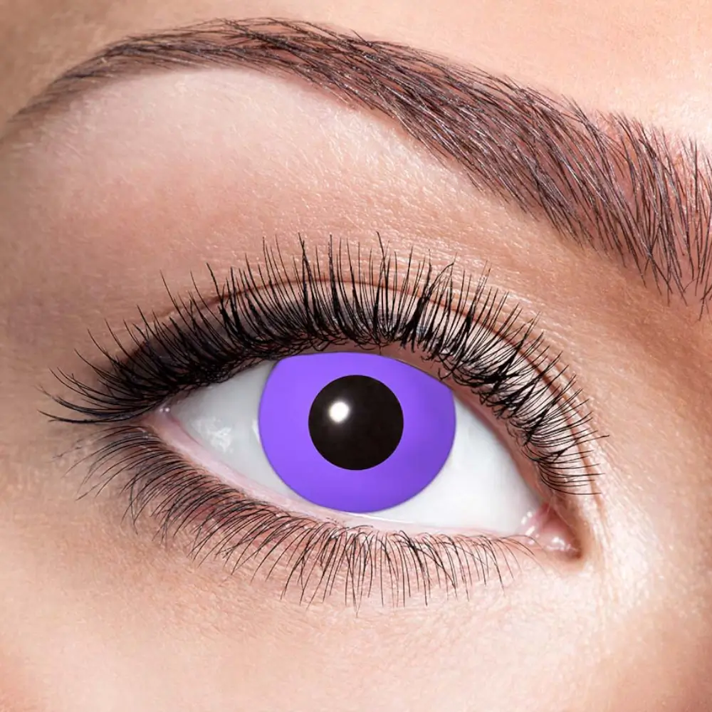 Lenti a contatto gotiche viola – Lenti a contatto per Halloween