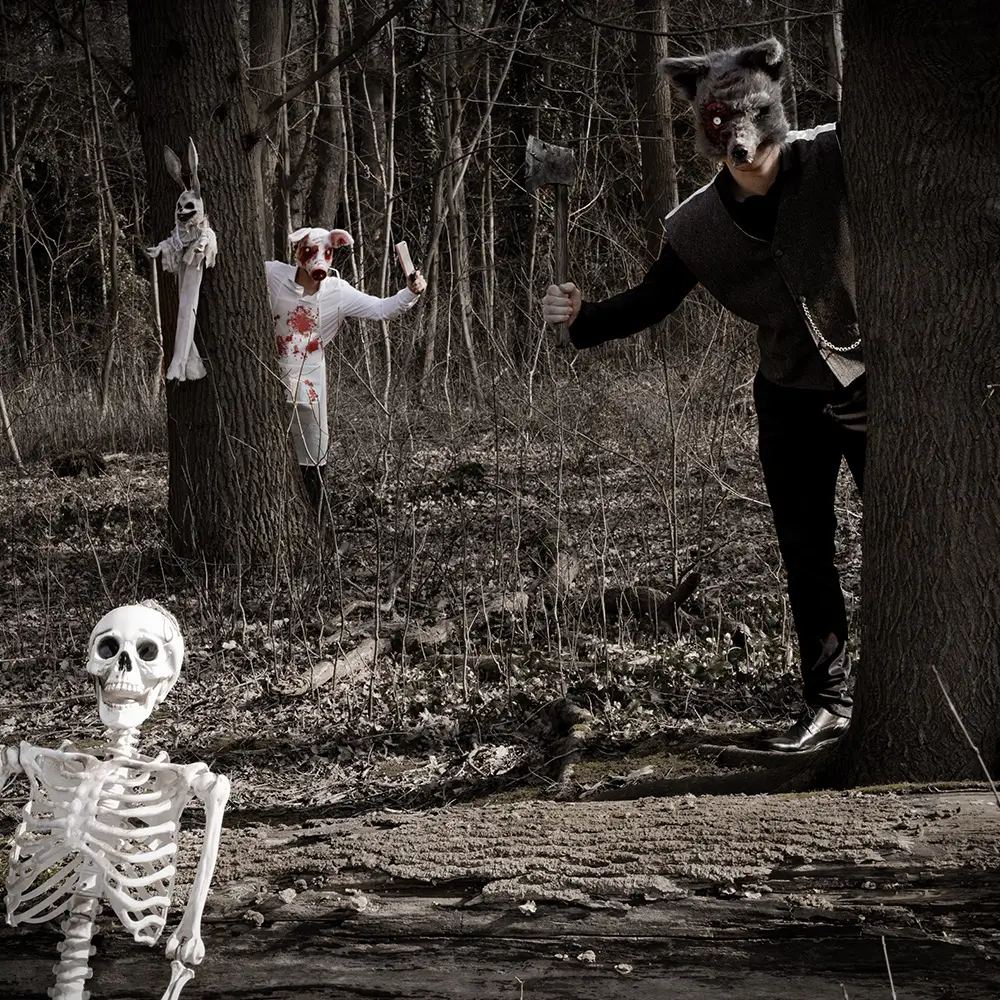 Maschera da lupo mannaro – Costume di Halloween