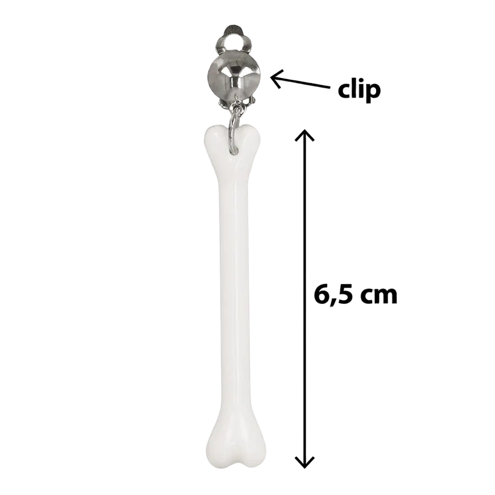 Orecchini pendenti a forma di osso – Donna delle caverne