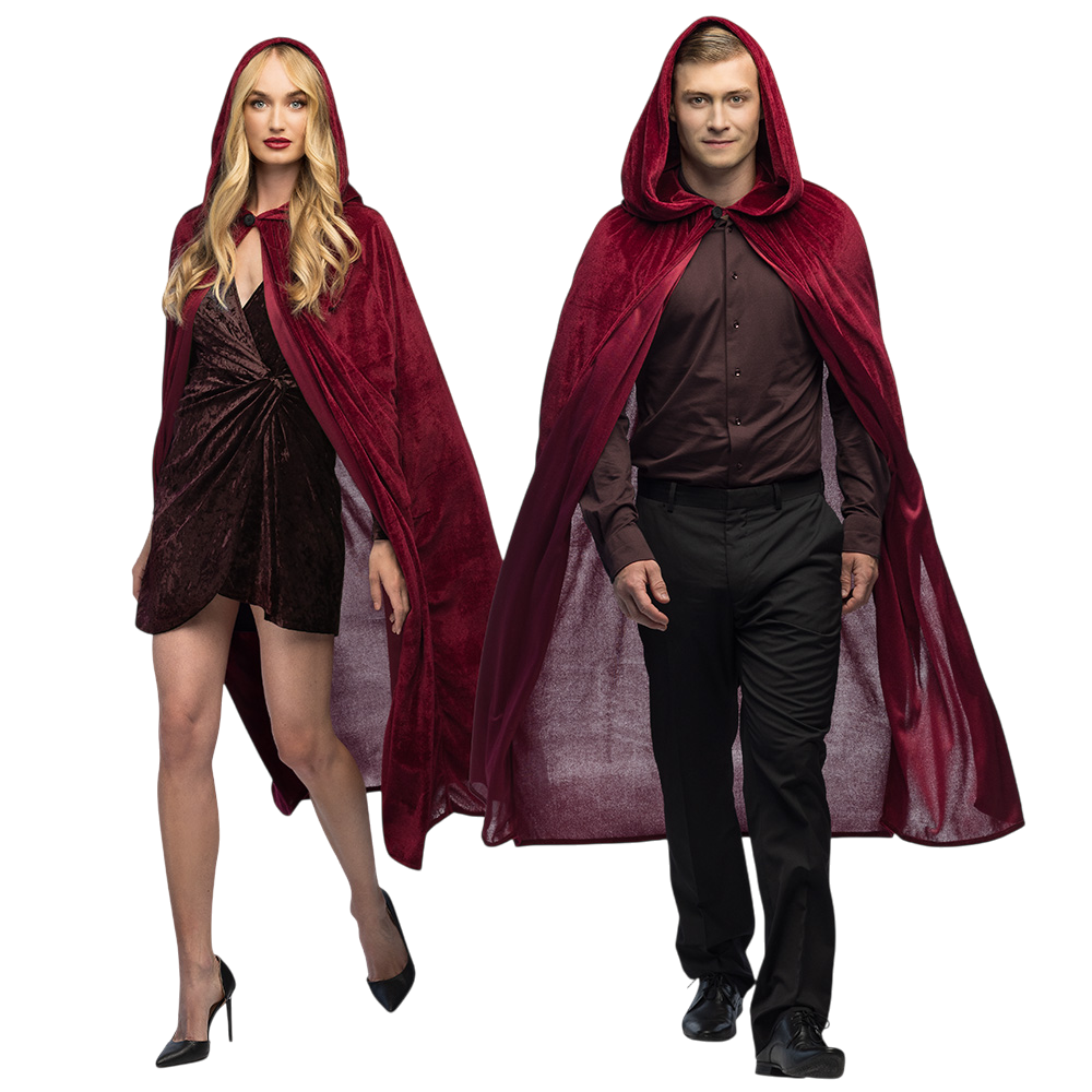 Cappotto rosso Bordeaux 170 cm – Costume di Halloween