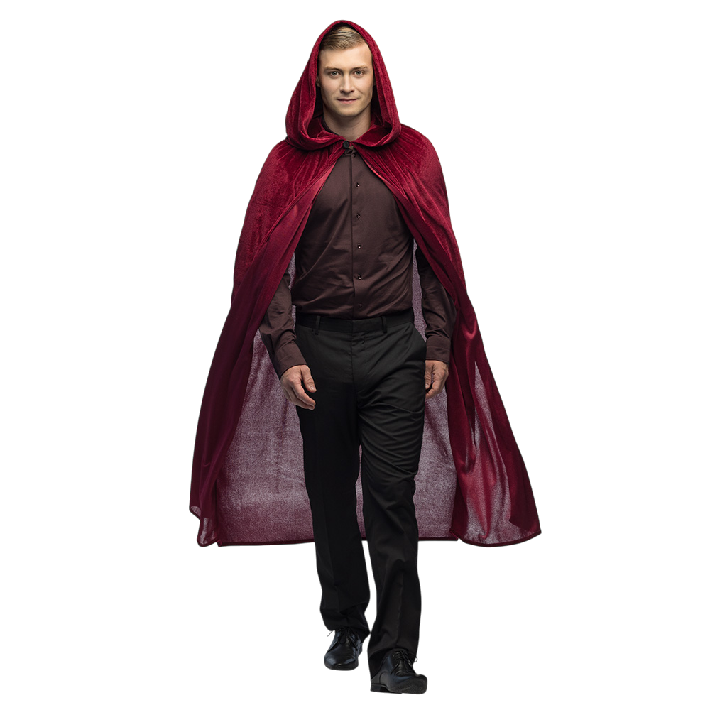 Cappotto rosso Bordeaux 170 cm – Costume di Halloween